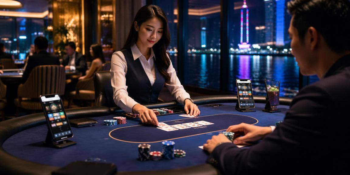 pc09 Ngồi chơi cùng dealer thật qua màn hình điện thoại